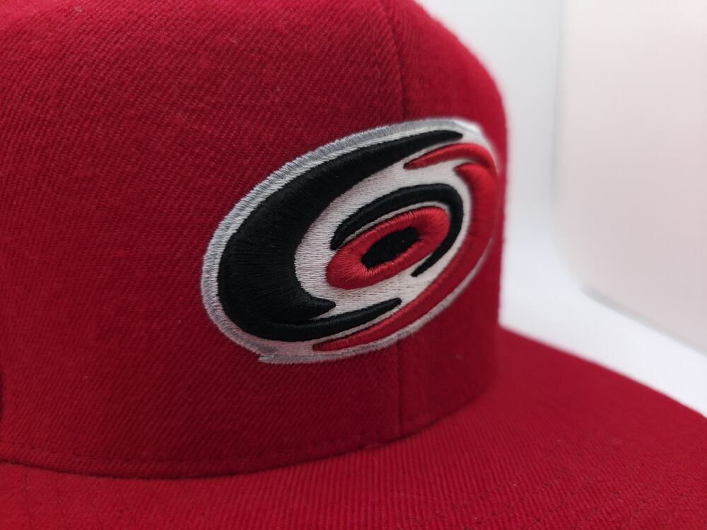 Carolina Hurricanes Snapback Hat Mitchell & Ness Red NHL 100% Wool New